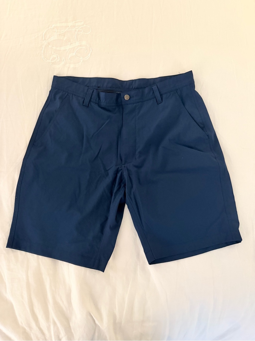 Men's Navy Foot Joy Shorts